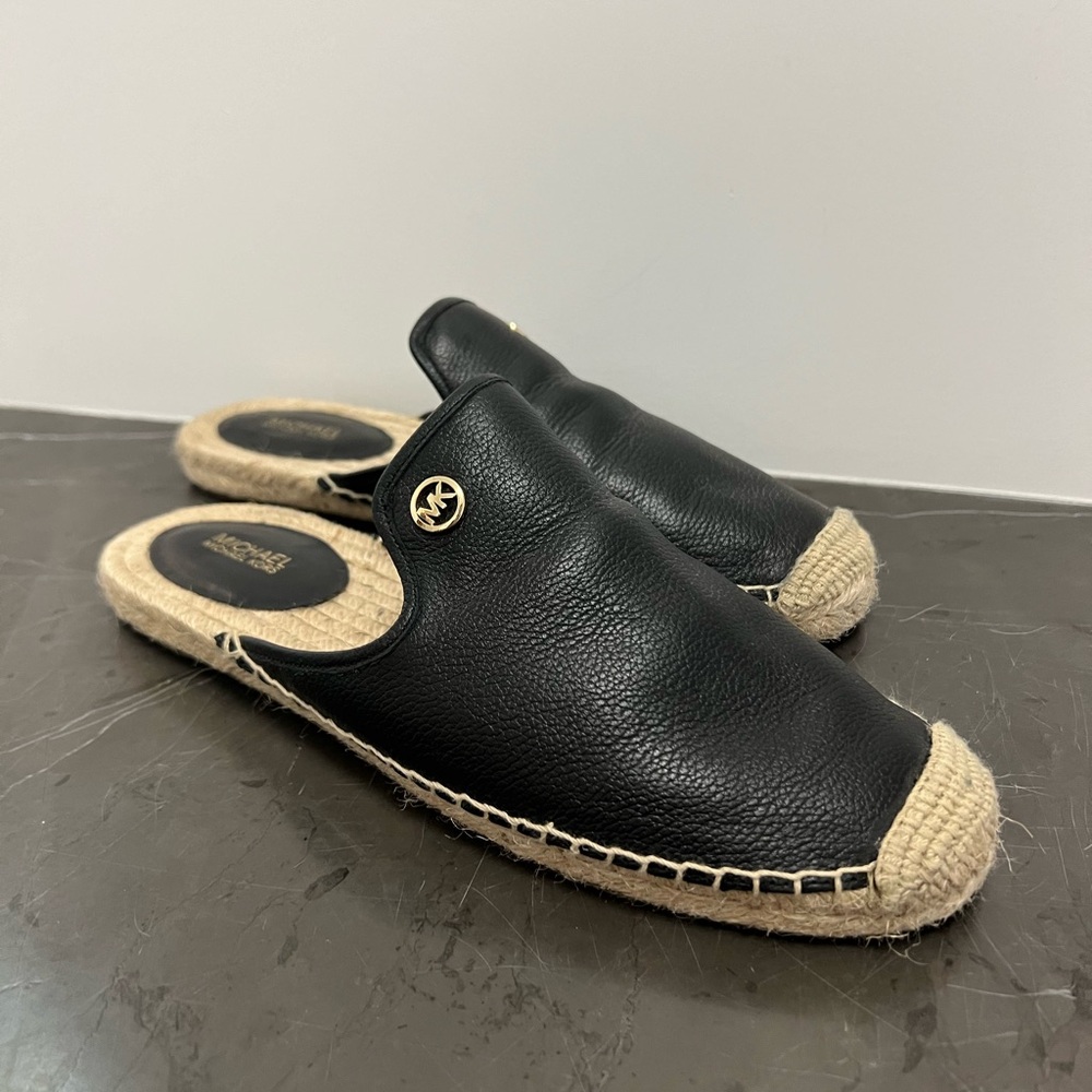 Michael Kors Emilia Espadrille Slide Flats, Size 8.5